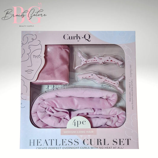 Curly-Q Heatless Curl Set