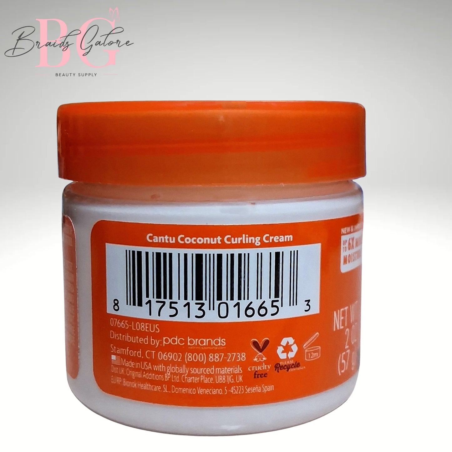 Cantu Coconut Curling Cream w/Shea Butter