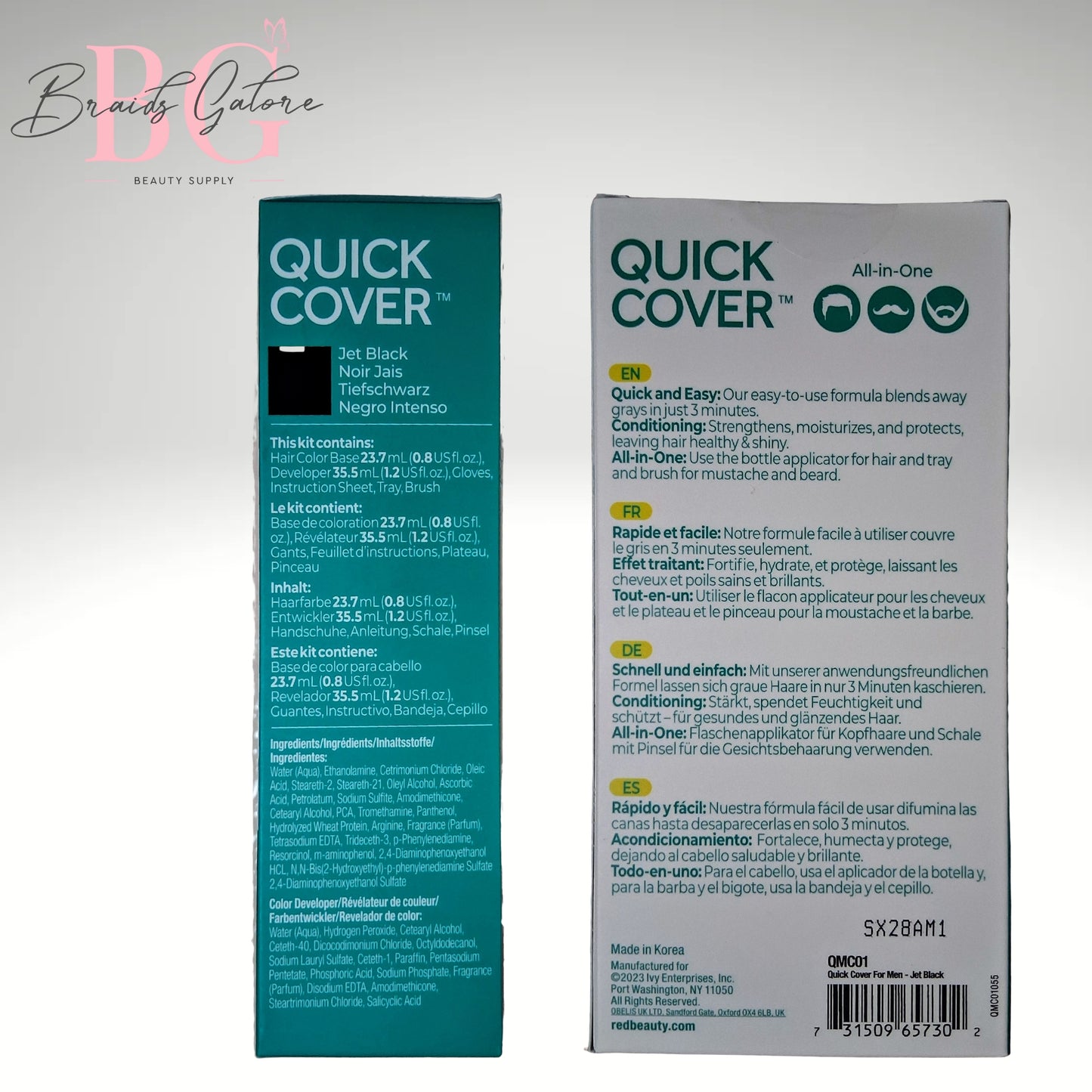 Quick Cover Jet Black