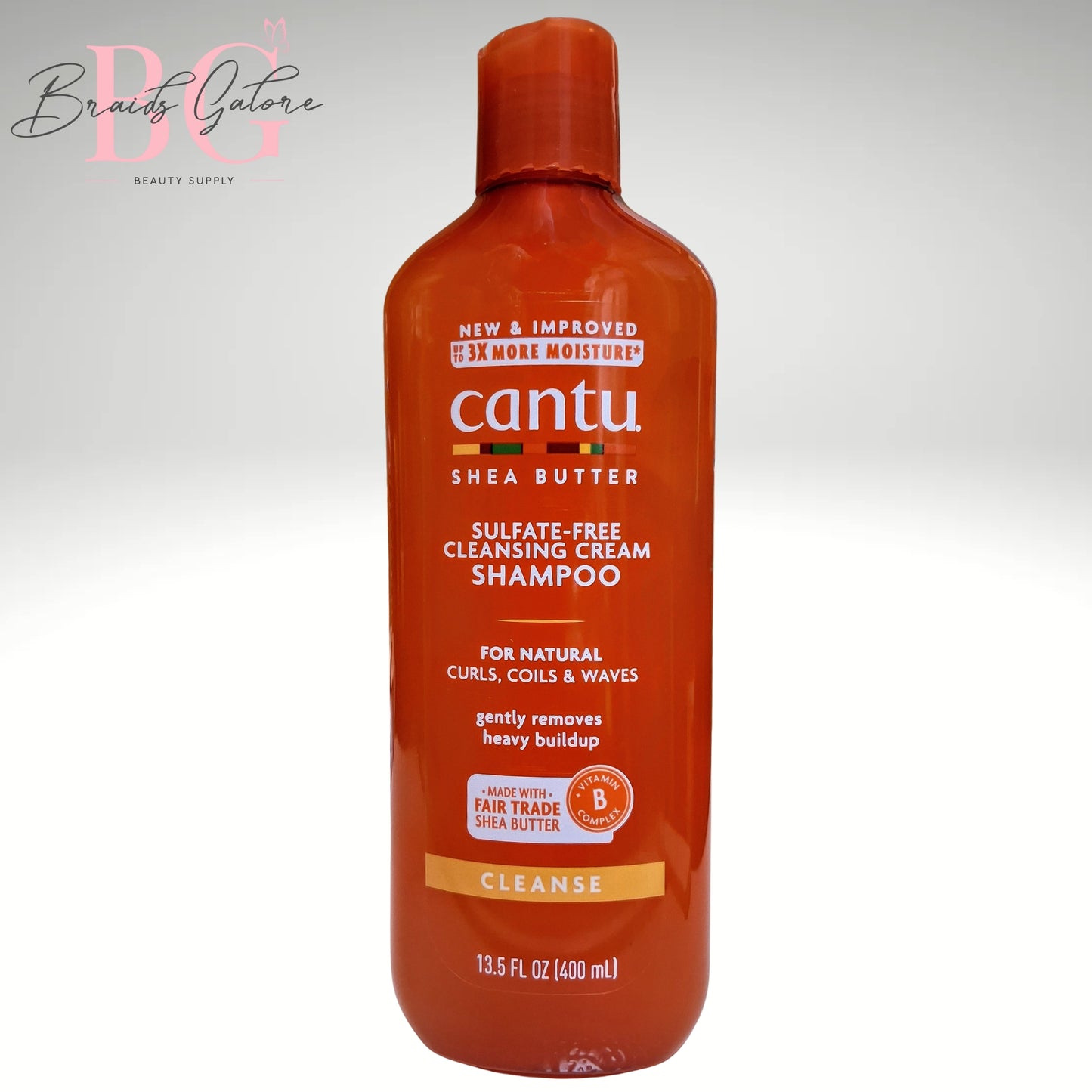 Cantu Shea Butter Natural Hair Cleansing Cream Shampoo