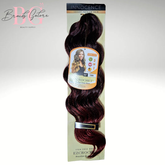 Innocence Brazilian body wave EZ Crochet Color: T1B/900